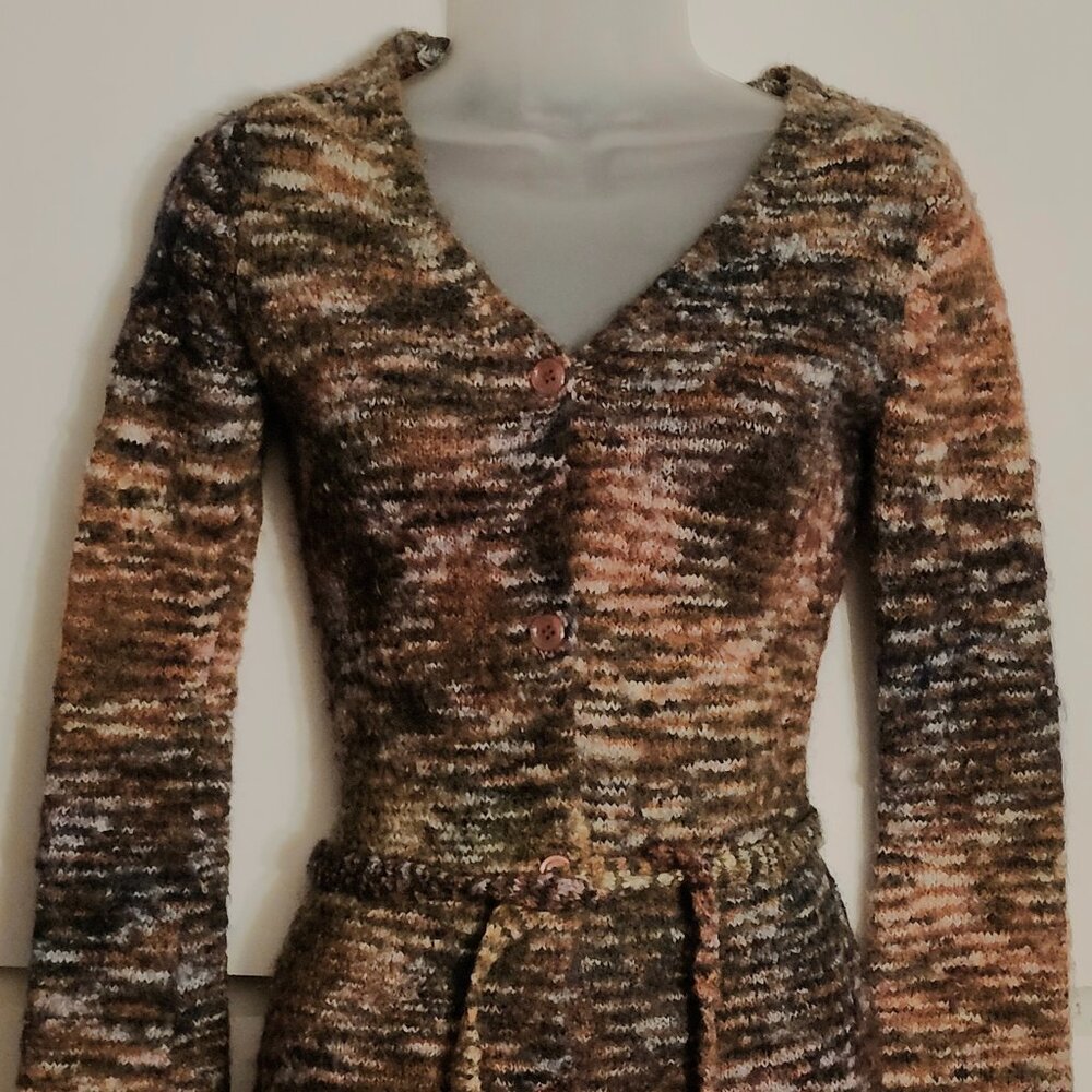 Long sweater coat